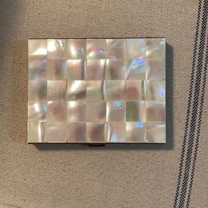 Mother of Pearl cigarette case